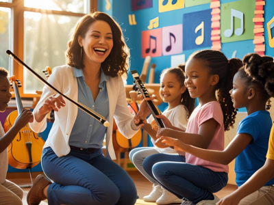Dar Aulas de Música Para Crianças 