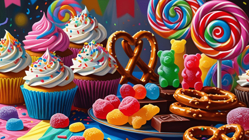 10 Ideias Irresistíveis de Doces para Festas que Encantam Clientes e Convidados