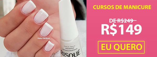 Cursos de Manicure por R$149